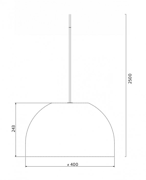 Zero Bob XL Pendant Lamp